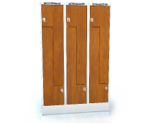 Cloakroom locker Z-shaped doors ALDERA 1920 x 1200 x 500